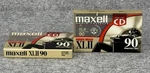 Maxell Xlii 90 Minute High Bias Audio Cassette Tapes Lot Of Two New Sealed. Fixed Price $16.98.