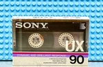 Sony Ux 90 1986 Europe Type Ii Cassette Tape (1) (sealed). Fixed Price $26.99.