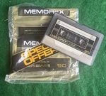 Memorex Hbii High Bias Audio Cassette 90 Min CRO2. Fixed Price $6.00.