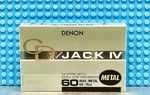 Denon Cd Jack Metal 60 1990 Type Iv Blank Cassette Tape (1) (sealed). Fixed Price $49.49.