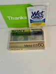 Cassette Tape Metal Position - Es 60 Sony Rare Japan New!. Fixed Price $129.99.