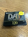 Sony Dat Digital Audio Tape Dt 120RA New Sealed Cassette Recording. Fixed Price $18.00.