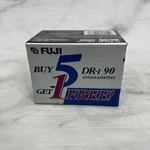 Sealed 6 Pack Fuji Dri 90 Extra Slim Audio Cassettes New. Fixed Price $19.95.