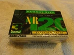Vintage Radio Shack XR120 (3 Pack) New - Sealed Extended Range Audio Cassettes. Fixed Price $9.55.