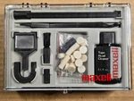 Maxell Tape Cassette Head Cleaner Kit - New In Case Complete W/liquid. Fixed Price $9.00.