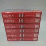 Sony 60 High Fidelity Blank Audio Cassette Tape. Pack. New & Sealed!. Fixed Price $12.99.