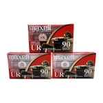 Maxell UR90 Blank Audio Cassette Tape Min New Sealed Lot Of 3. Fixed Price $12.55.
