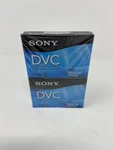 Sony Dvc Premium Digital Video Cassette Pack Of 2 DVM60PRR/ New Sealed Mini. Fixed Price $9.99.