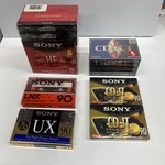 Sony Blank Cassette Lot Ux Cd-it Hf 90 100 Min Type Ii Chrome Sealed Vintage 16P. Fixed Price $69.99.