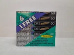 Fuji Pack DR-1 60 Iec I/type (90M/295) Cassette Tapes (sealed). Fixed Price $20.00.
