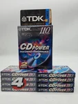 Tdk Cd Power 110 Min. High Bias Precision Audio Cassette- Lot Of New. Fixed Price $49.99.