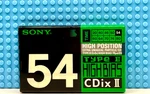 Sony Cdix-ii 54 1990 Japan Type Blank Cassette Tape (1) (sealed). Fixed Price $23.99.