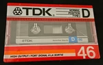 1986 Tdk 46 Blank Cassette Tape - High Output Type Made In Japan New. Fixed Price $6.80.