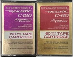Lot Of Realistic C120 & C20 Cassette Tape Cartridges. Fixed Price $18.00.