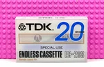 Tdk Endless Cassette EC-20S Sec 1987 Japan Tape (1) (sealed). Fixed Price $15.29.