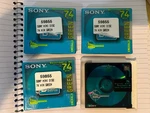 Sony Mini MDW74KN Blank Discs. Fixed Price $45.61.