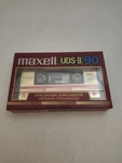 Maxell Uds Ii 90 Type Blank Cassette Tape (1) (sealed. Fixed Price $15.00.