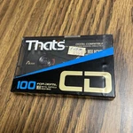 That's Cd Mh 100 Type Ii Blank Cassette Tape (1) (sealed). Fixed Price $32.99.