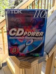 New Tdk High Bias 110 Cd Power Energy Performance Cassette Pack Of 8. Fixed Price $50.00.