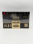 Brand New Sealed Maxell Xlii-s Cassette Tape 90 Minutes Music Recording. Fixed Price $11.99.