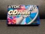 Tdk Cd Power 110 High Bias IEC2 Blank Cassette Tape. Fixed Price $5.95.