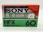 Sony Hfx 60 Cassette Double Pack + Carry Case Sealed Nos Ultra Rare Japan Made. Fixed Price $159.99.