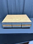 42 Cassette Tape Holder 3 Drawer Storage Case Wood Grain Finish Vtg Walmart. Fixed Price $24.95.