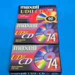 Lot Of 3 Maxell High Bias Blank Audio Cassettes New Sealed. Fixed Price $17.77.