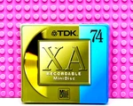 Md Tdk Xa 74 Blank Mini Disc (1) (sealed). Fixed Price $17.99.