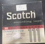 Johnny Cash Reel To Tape Lot Ampex Scotch 7 Inch Recorded Country Untested. Fixed Price $49.99.