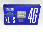 Maxell Xli-s 46 Blank Audio Cassette Tape (sealed) New. Fixed Price $39.99.