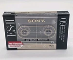 Sony Ii Japan Type Blank Cassette Tape High Bias C-60ES2 (1) (sealed). Fixed Price $24.95.