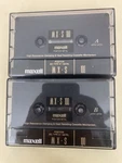 Maxell Metal Mx-s Audio Cassette 100 Minutes Each Lot Of 2 Nos. Fixed Price $65.50.