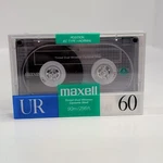 New Sealed Maxell Normal Bias Ur 60 Minute Cassette Tapes Tinted Oval Window. Fixed Price $9.00.