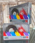 (2) Skc GX90 Normal Bias Type Cassette Tape Made In Korea Vtg 90S New/sealed. Fixed Price $16.50.