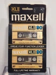 Maxell Xl Ii 90 Blank Cassette Tapes For Recording High Bias Sealed Two Pack. Fixed Price $29.00.