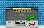 Tdk Cding Ii Walker 54 1992 Japan Type Cassette Tape (1) (sealed). Fixed Price $26.99.