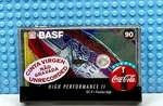 Basf "coca Cola" 1995 90 Type Ii Blank Cassette Tape (1) (sealed). Fixed Price $32.39.