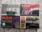 Sony Hf-s 90 Normal Position Type Plus 3 Others Maxell, Rca, And Fuji Sealed. Fixed Price $24.99.