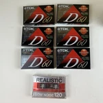 Lot Of Tdk D60 Cassette Tapes IEC1/ Type Normal Position + Radio Shack. Fixed Price $9.22.