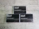 3 New Maxell C45 Communicator Series Low Noise High Output Cassette Tapes Sealed. Fixed Price $19.95.
