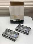 Tdk MA-R90 Rare Two Reference Standard Min Cassette Tapes New Sealed +box. Fixed Price $250.00.