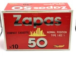 Zapas 50 10 Box Pack Japan Blank Audio Cassette Tape (sealed)new. Fixed Price $89.99.