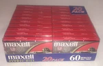 Maxell Audio Cassette Ur 60 20 Pack Electronics. Fixed Price $72.79.