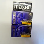 Maxell Xr-metal 120 Camcorder Tape 60 Minutes New. Fixed Price $17.99.
