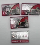 Maxell UR-90 Blank Cassette Tapes Min. Audio (3 Qty. Selaed) 1-OPEN. Fixed Price $10.88.