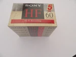 Sony HF-60 Hi-fi C-60HF Blank Audio Cassette Tapes Normal Bias 5 Pack Sealed. Fixed Price $9.99.