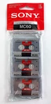 Sony MC-60 MC60 Microcassette Blank Disc Min 3 Pcs Tapes. Fixed Price $9.60.