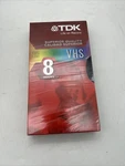 Tdk Revue T-160 Tape 8 Hour Blank Vhs New Sealed Video Cassette. Fixed Price $8.99.