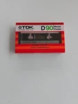 Tdk 90 1982 Made In Japan Assembled Us Blank Audio Cassette (sealed) Nos!. Fixed Price $14.50.